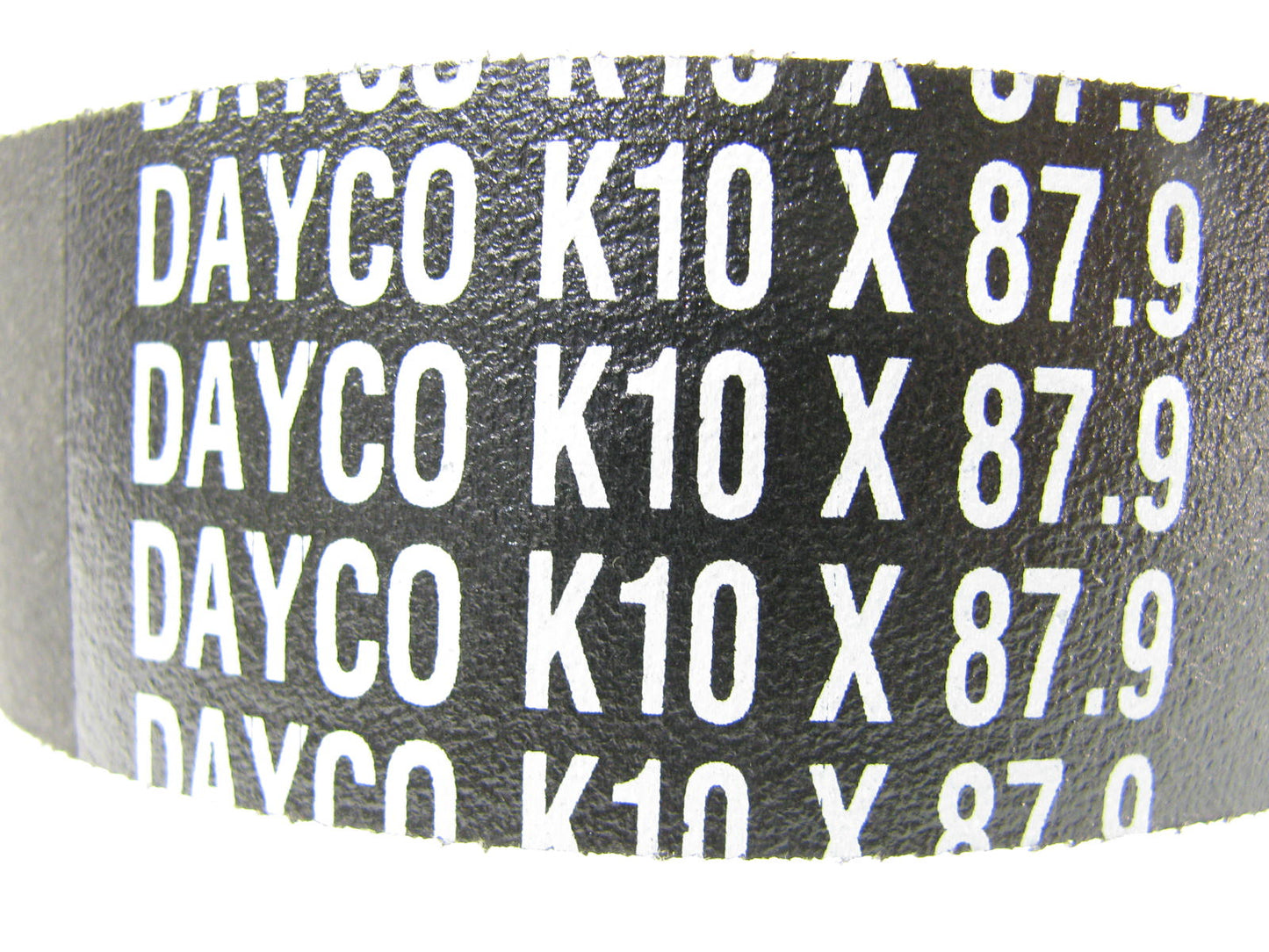 Dayco K10 X 87.9 Serpentine Belt Replaces K100879HD, 21900258, 5061277, 8L27170,