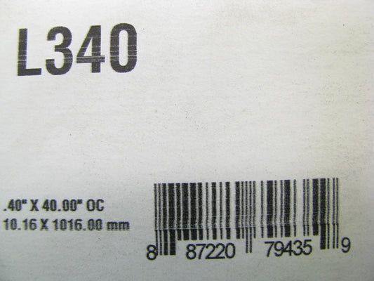 Dayco L340 Power Equipment Accessory Drive Belt - 3/8'' X 40''