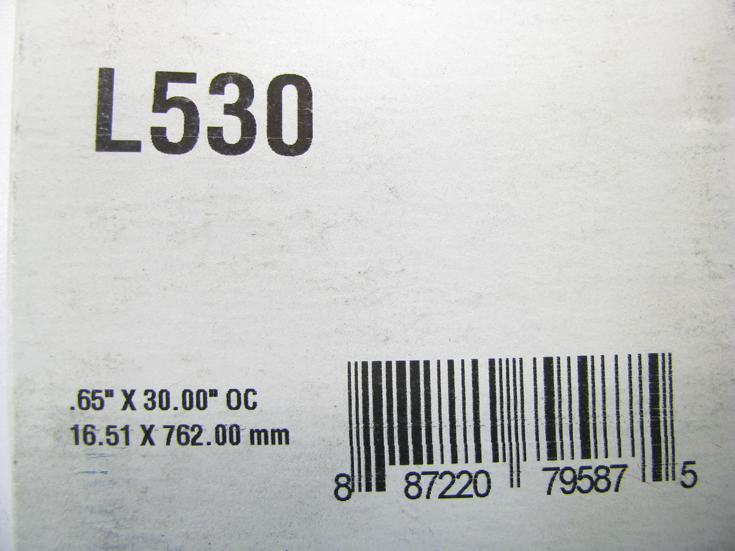 Dayco L530 GPL Industrial Accessory Drive Belt - 21/32'' X 30''