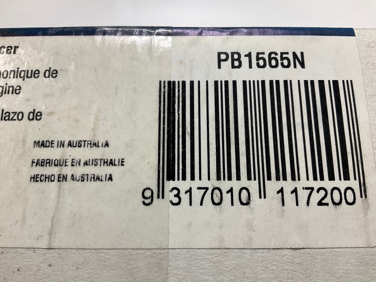 Dayco PB1565N Premium Engine Harmonic Balancer PowerBond, Made In Australia