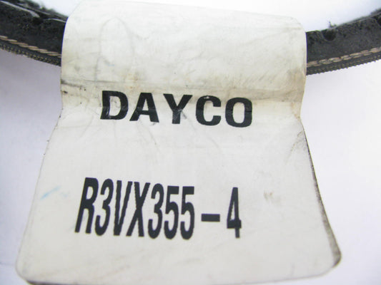 Dayco R3VX355-4 Industrial VX-Wedge Banded Accessory Drive Belt - 1.58'' X 35.5''