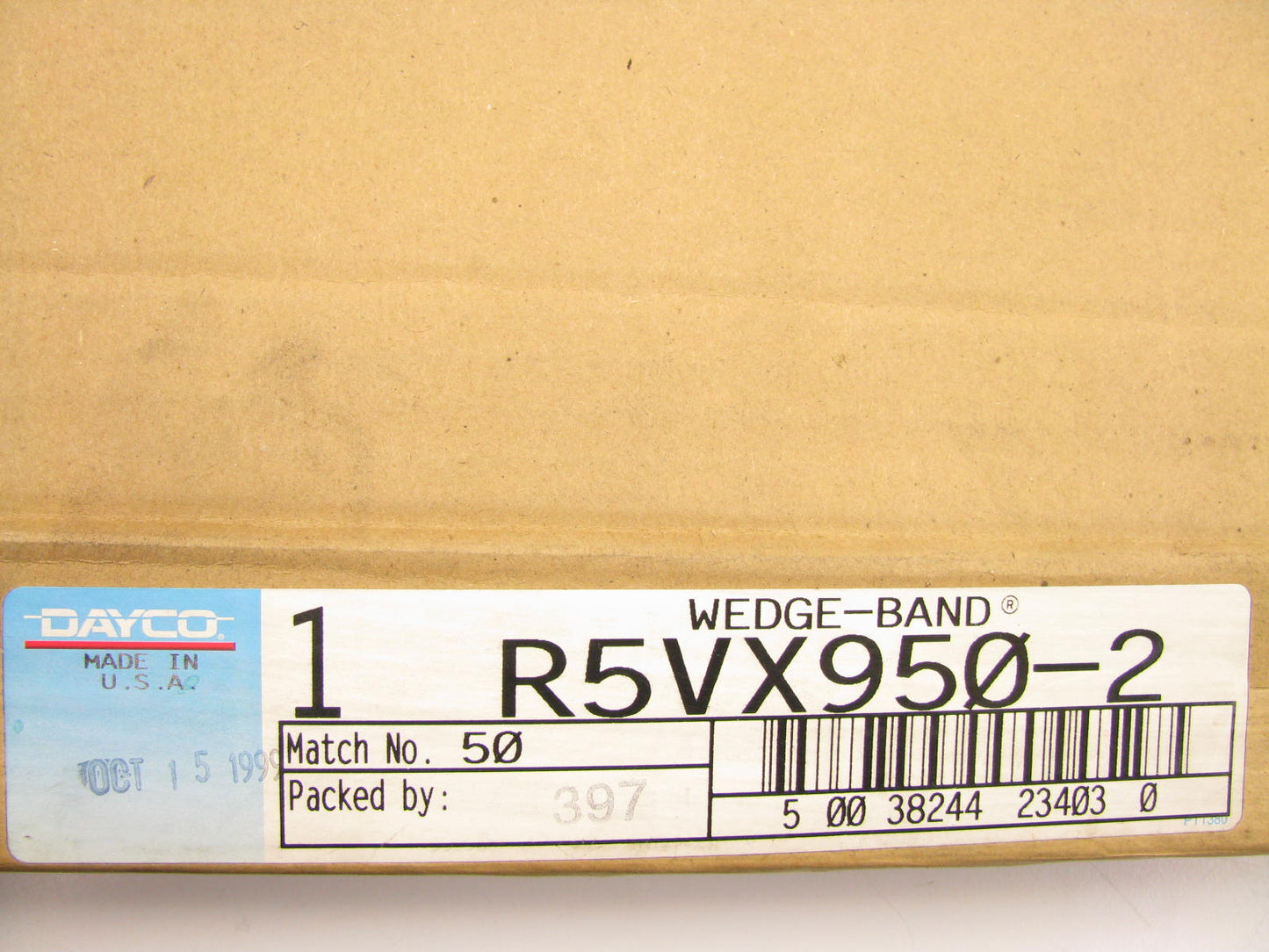 Dayco R5VX950-2 Accessory Drive Belt for 1997-1998 Orion Bus Orion V 8.5L-L4
