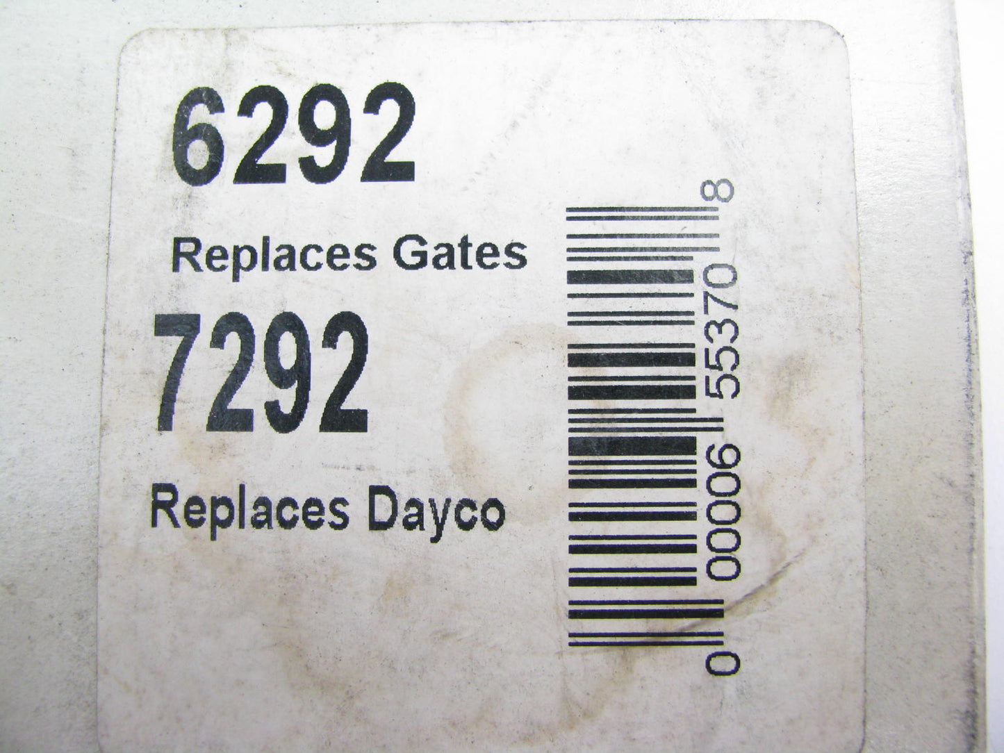 Daytona 6292 Accessory Drive Belt - 0.44'' X 29.625'' - 36 Degree