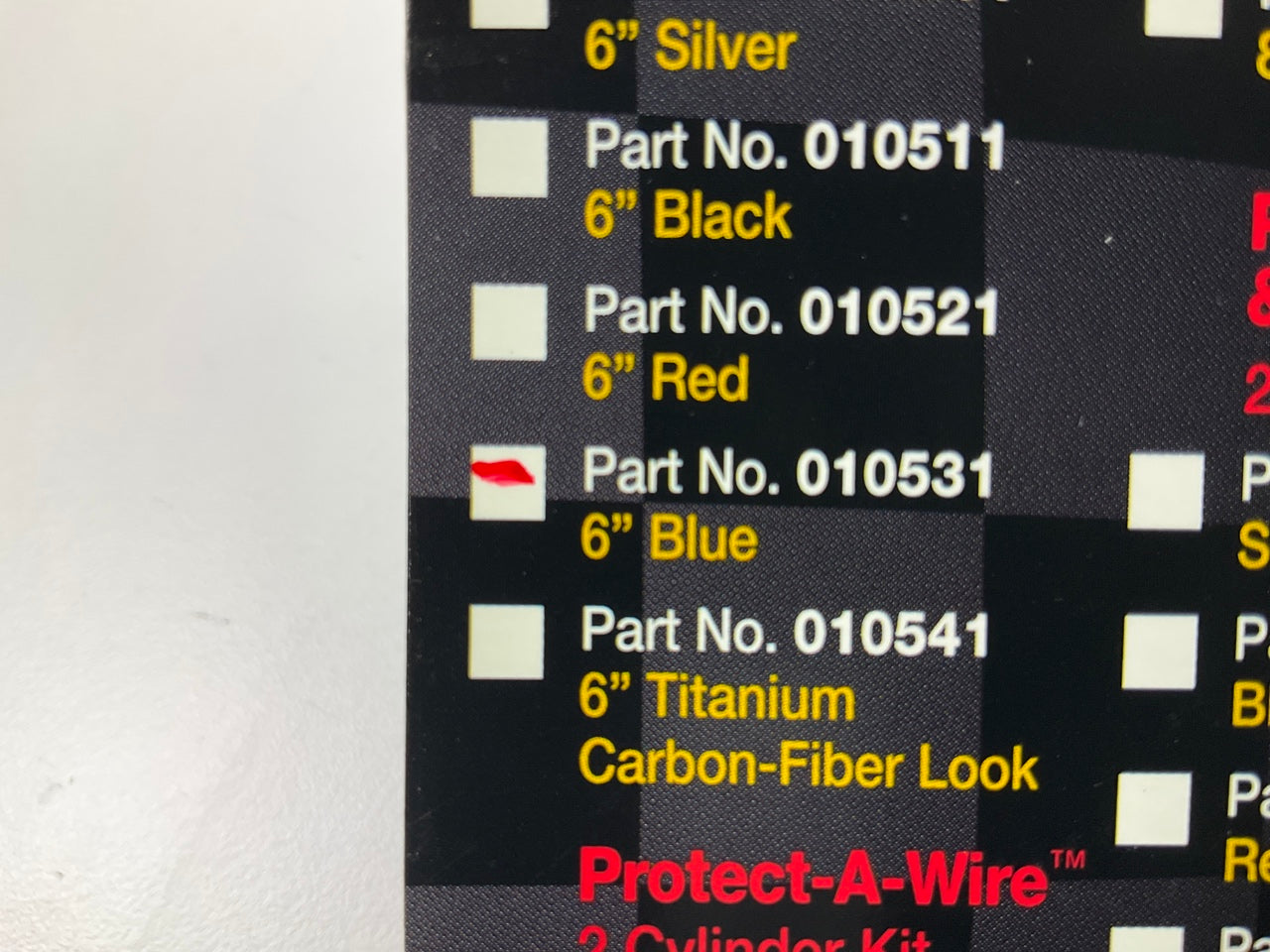 DEI 010531 6'' Blue 2-Pack Protect-A-Boots Spark Plug Boot Heat Shield Protectors