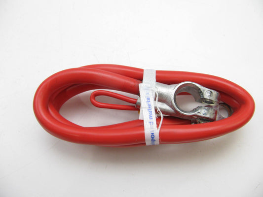 Deka 00174 38'' Long Red Positive Battery Cable, 2-Gauge, Top Post