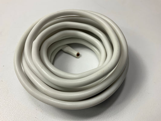 (10) Rolls - Deka 00496 Primary Automotive Wire: 10 Gauge , 8 Feet ( White)