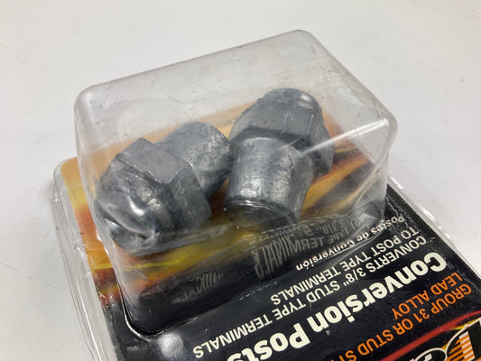 Deka 00575 3/8'' Stud To Top Post Battery Conversion Terminal - 2 Pack