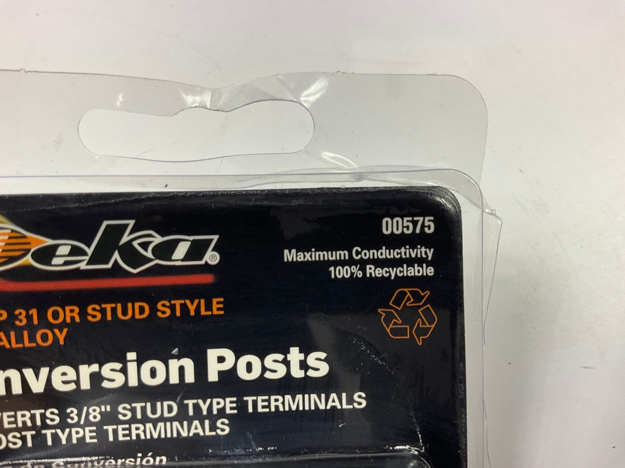 Deka 00575 3/8'' Stud To Top Post Battery Conversion Terminal - 2 Pack