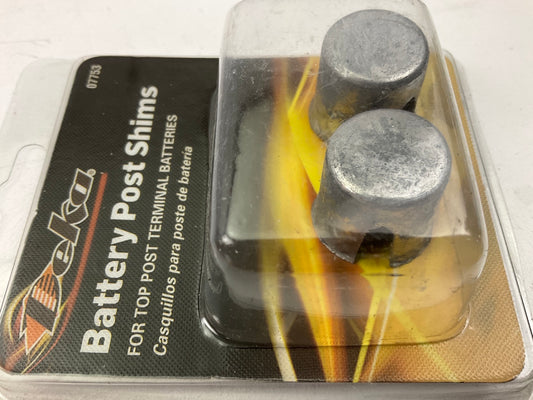 Deka 07753 Battery Top Post Shim Caps - 2/Pack