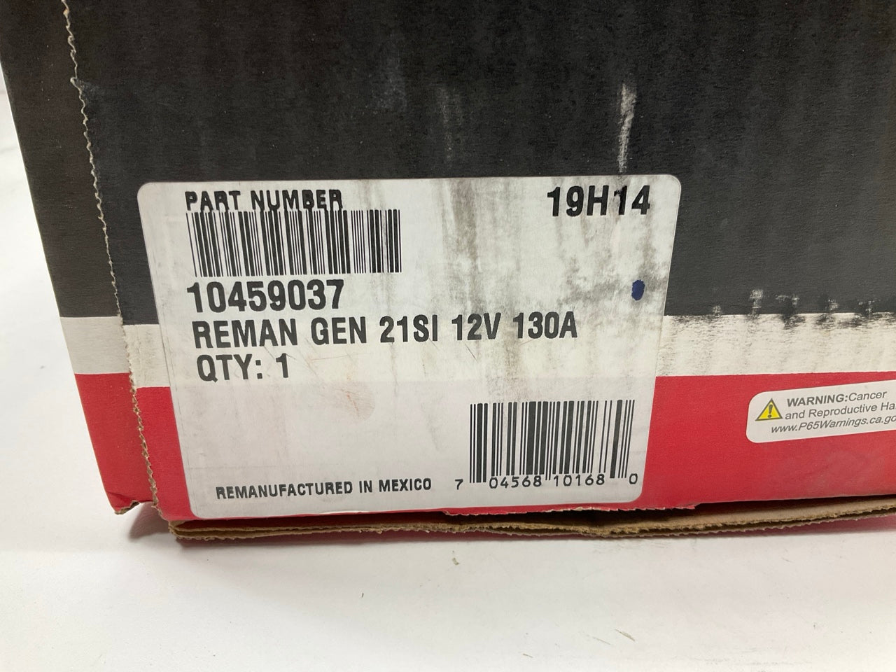 REMAN. Delco-Remy 10459037 Alternator 21SI, 130 Amps