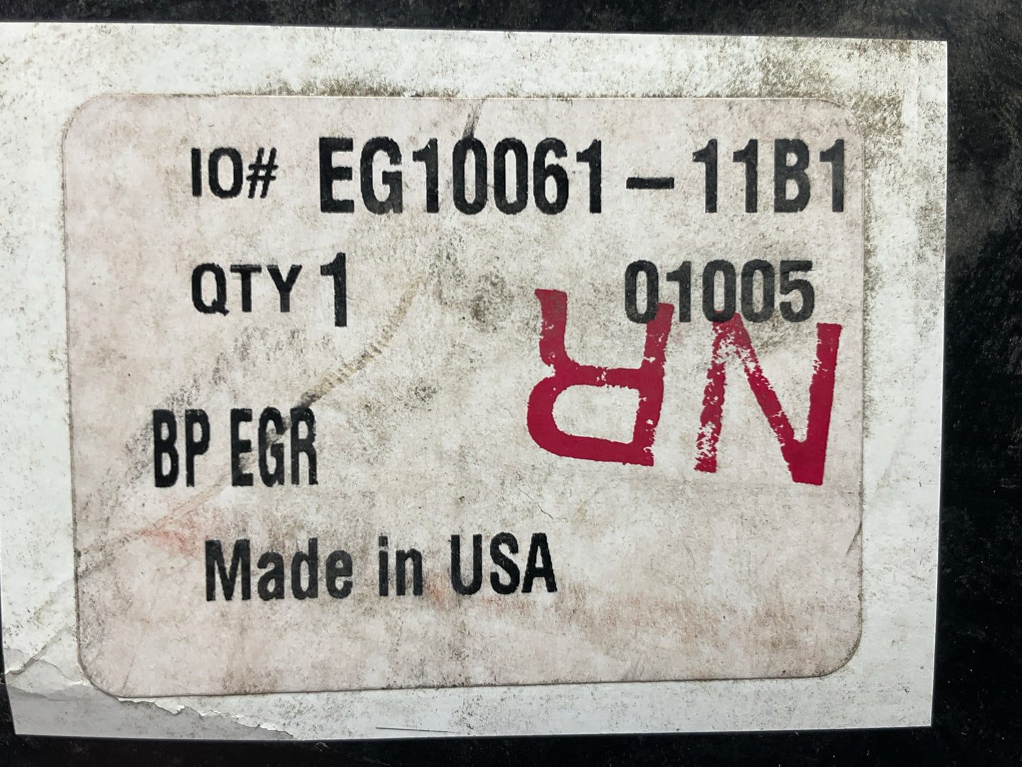 NOS Delphi EG10061 EGR Valve For 1983-1985 Cadillac 250 4.1L OEM GM # 17113817
