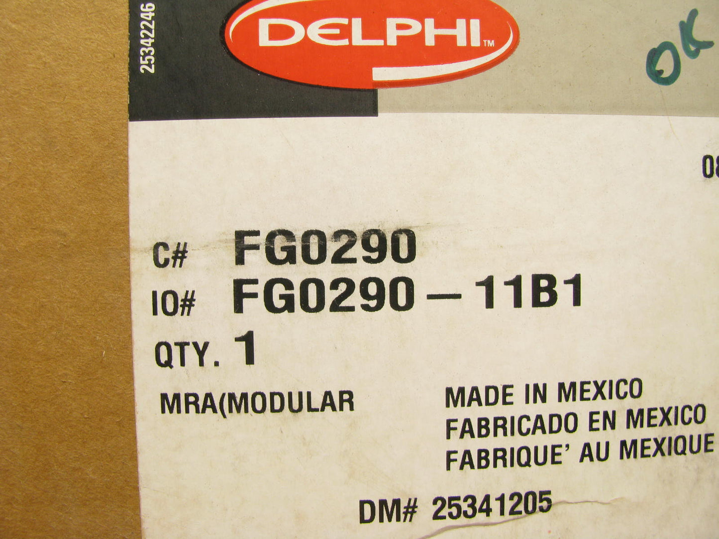 Delphi FG0290 Electric Fuel Pump Module Assembly