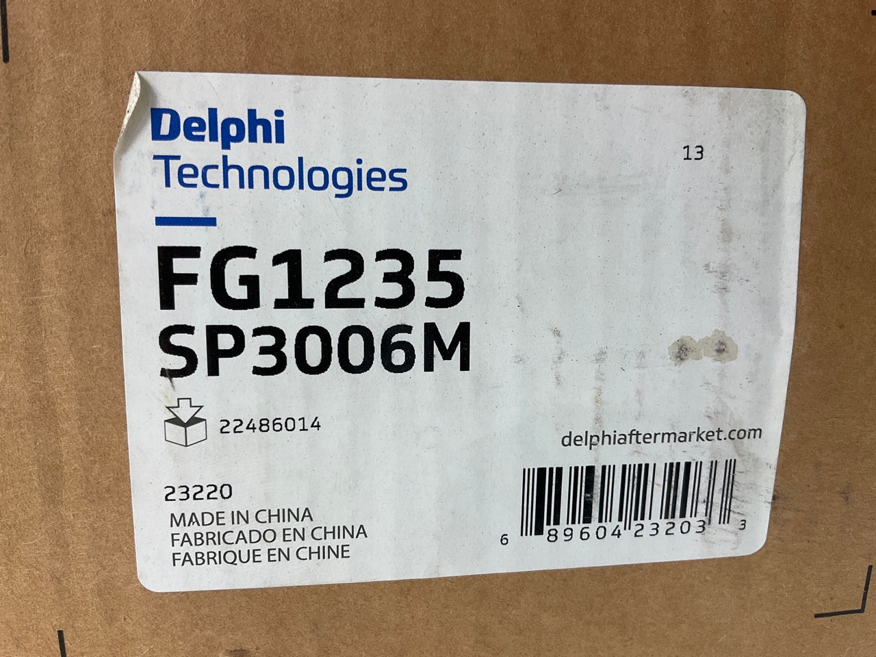 MISSING SENDER - Delphi FG1235 Fuel Pump For 2003-2005 Kia Sedona