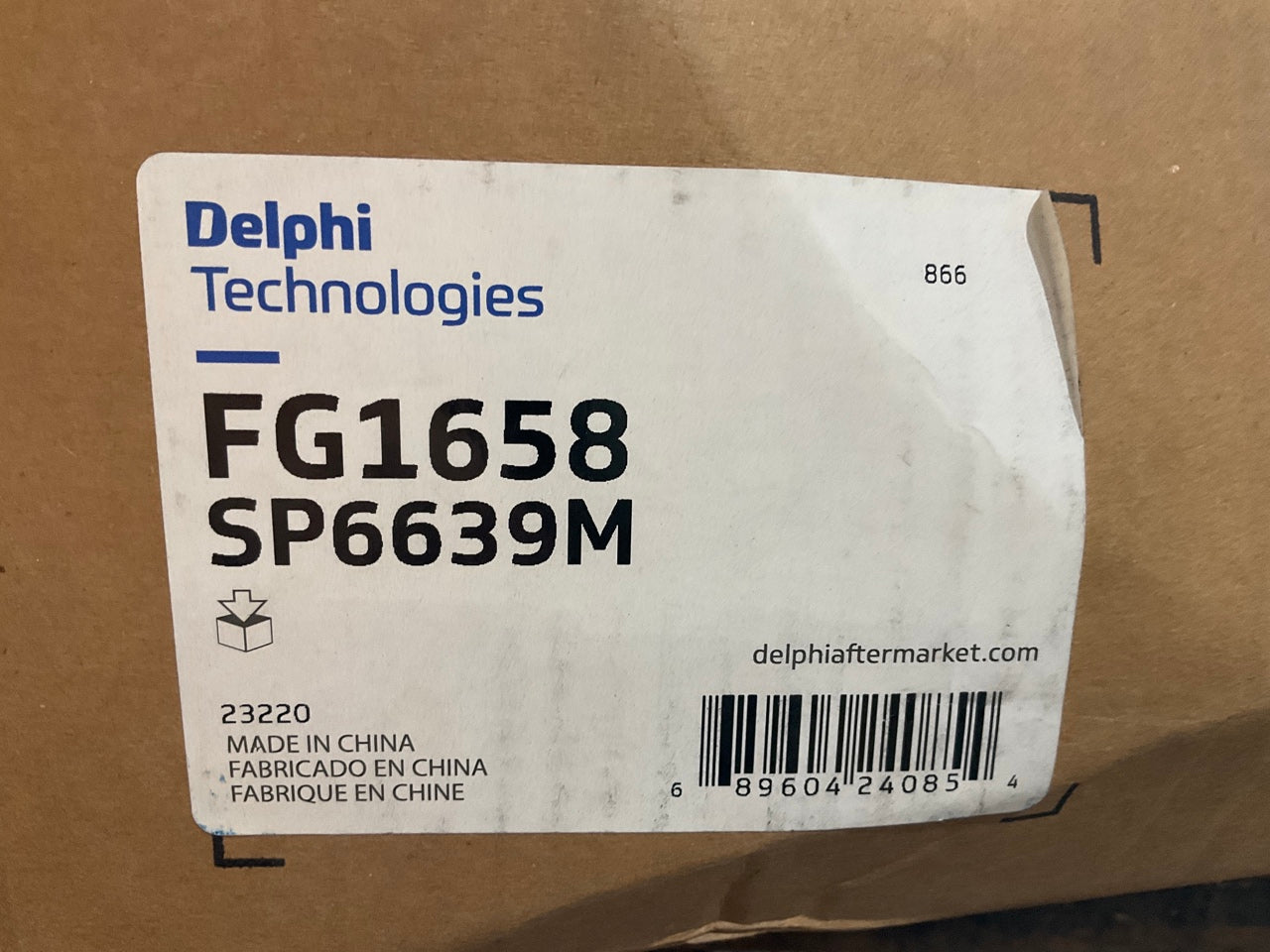 Delphi FG1658 Fuel Pump Module Assembly For 2007 Saturn Vue