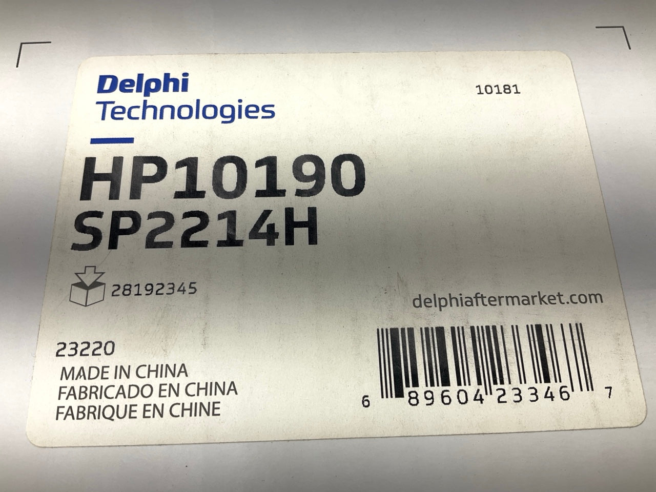 Delphi HP10190 Fuel Pump For 1998 Ford Ranger Std Cab W/ Extended Range Tank