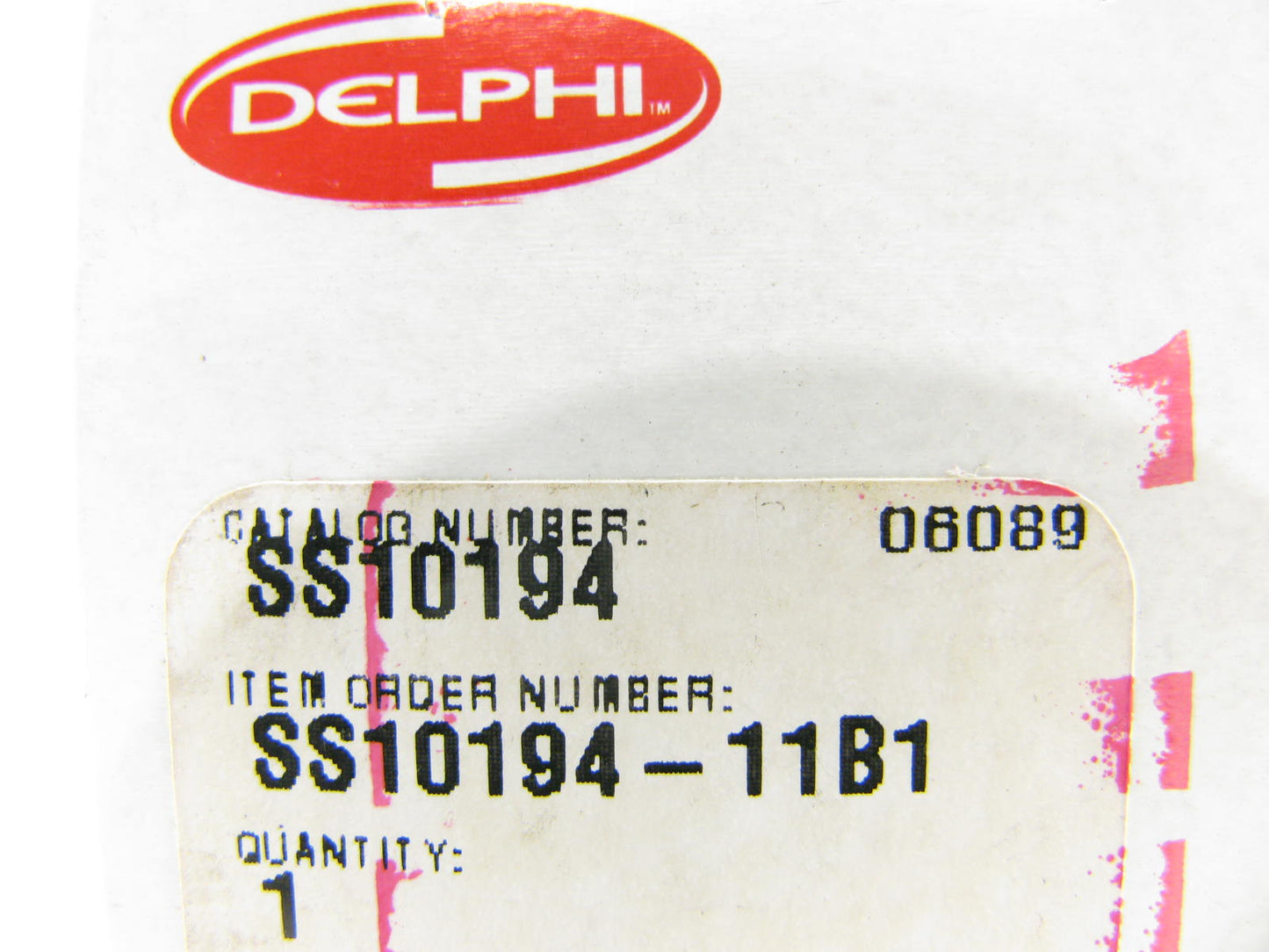 Delphi SS10194 Crankshaft Position Sensor - OEM Denso Sensor In Delphi Box