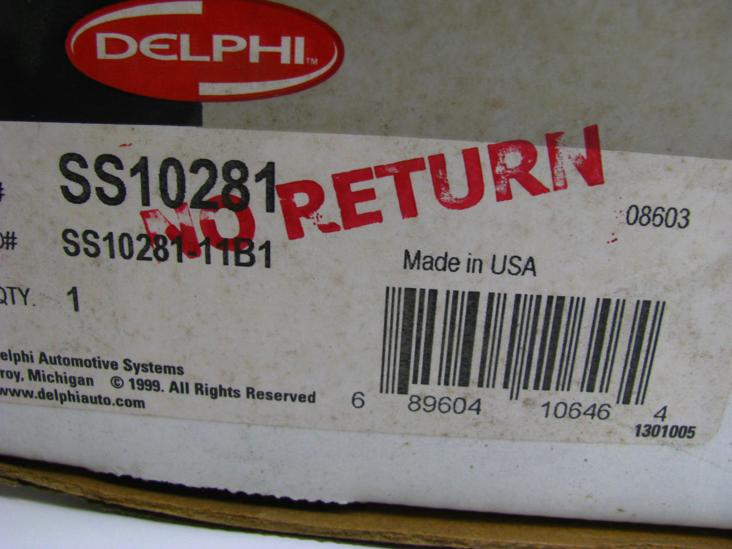 Delphi SS10281 Front Right Wheel ABS Brake Speed Sensor 1996 Dakota 2WD