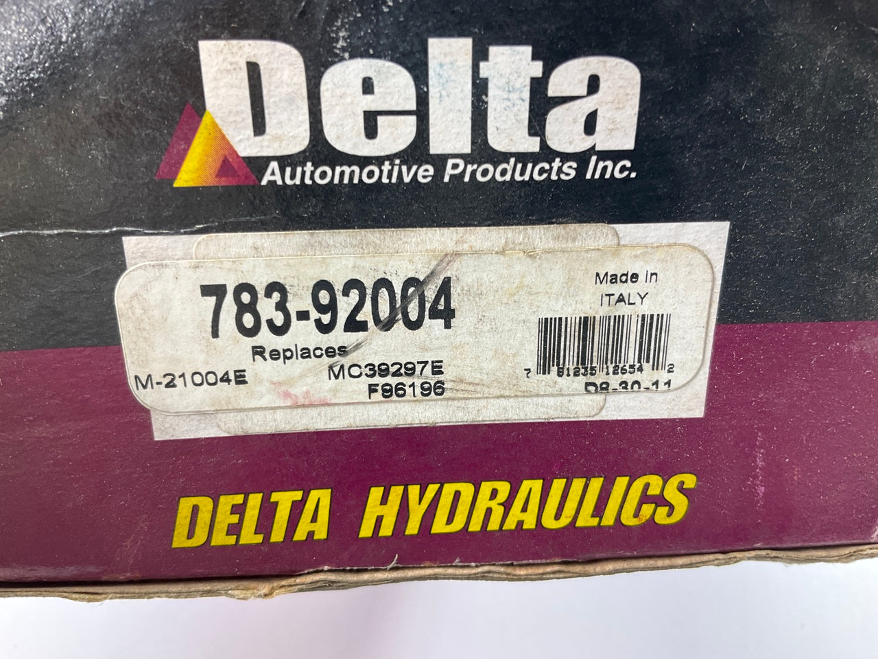 Delta 783-92004 Brake Master Cylinder