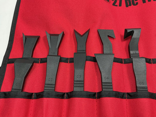Dent Fix DF-623TPS 27 Piece Trim Panel Scraper Set