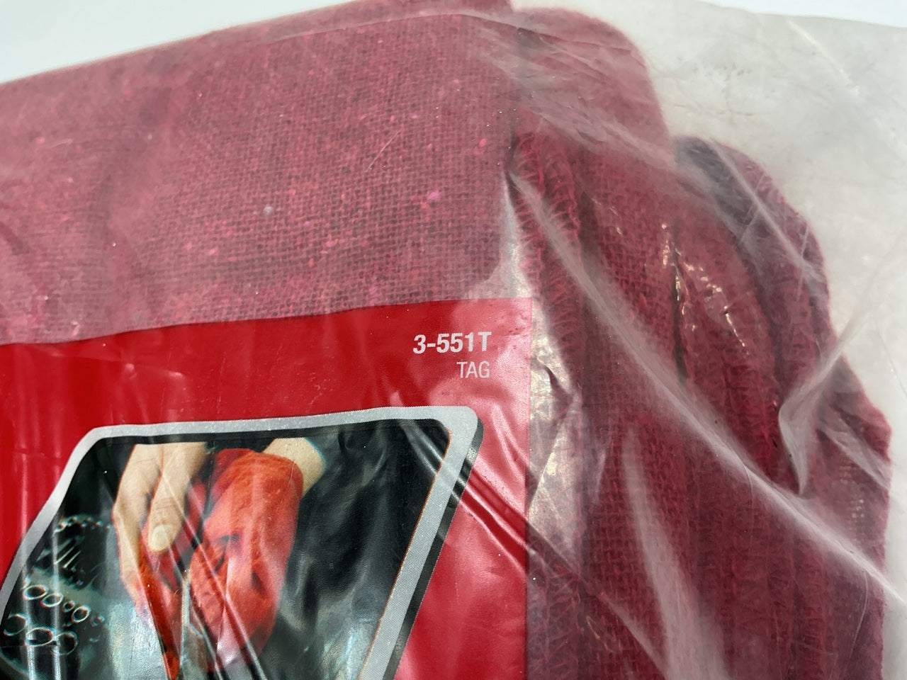 (50) Pack - Detailers 3-551T Cleaning Mechanic Shop Towels, 13'' X 14'', Cotton