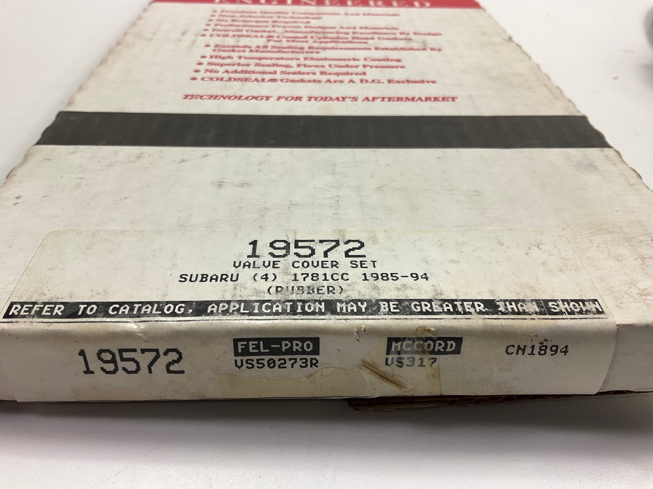 Detroit Gasket 19572 Valve Cover Gasket Set For 1985-1994 Subaru 1.8L-H4