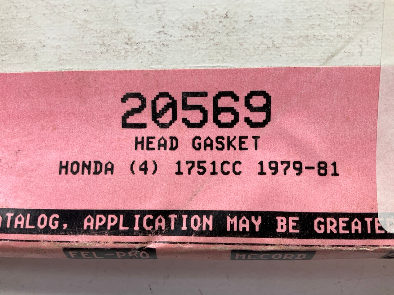 Detroit Gasket 20569 Cylinder Head Gasket 1979-1981 Honda Accord & Prelude 1.8L