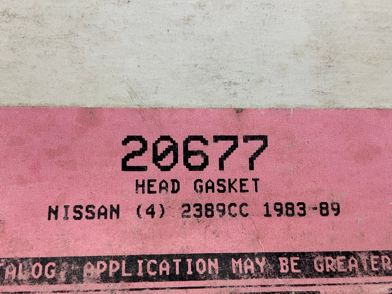Detroit Gasket 20677 Cylinder Head Gasket For 1981-1988 Nissan 2.2L 2.4L-L4