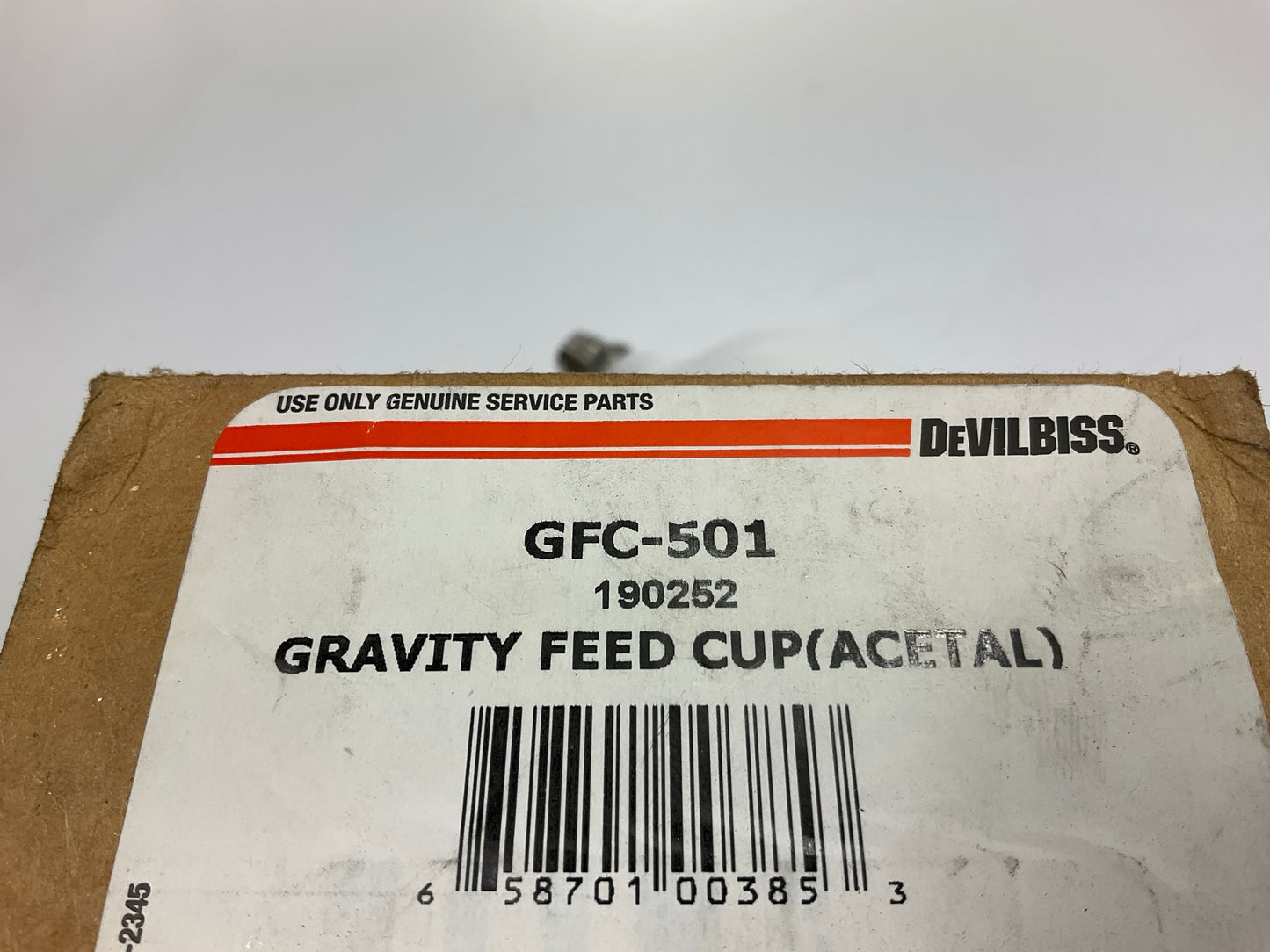 DevilBiss GFC-501 Gravity Feed Cup, 20 Oz, For DeVilbiss, TEKNA, Spray Gun