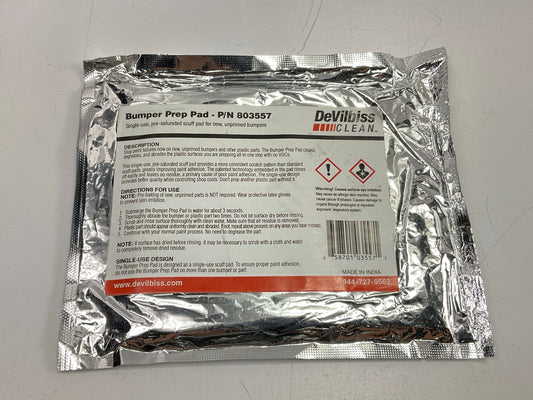 (2) DeVilbiss 803557 All-In-One Bumper Prep Pad
