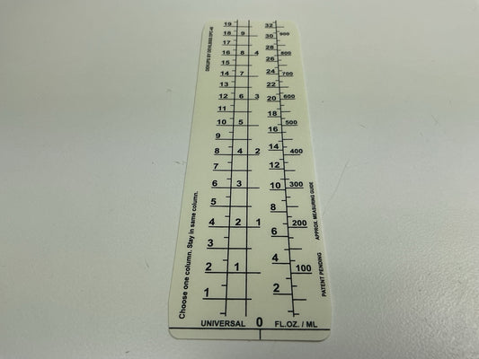 DEVILBISS DPC-40-K10 802198 Disposable Measuring Guide Inserts 34 Oz, 10 / Pack