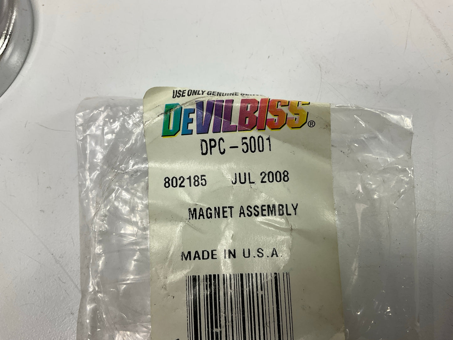 Devilbiss DPC5001 Magnet, Use With DeVilbiss DeKups Paint Cup System