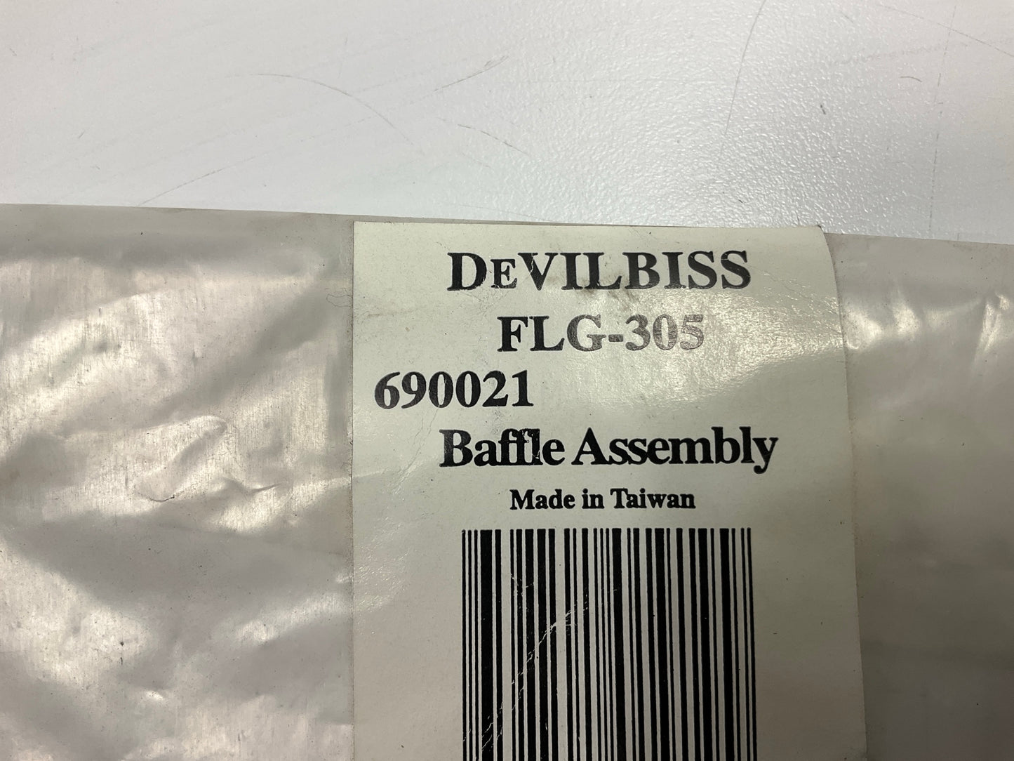 Devilbiss 690021 / FLG305 FLG3 Baffle