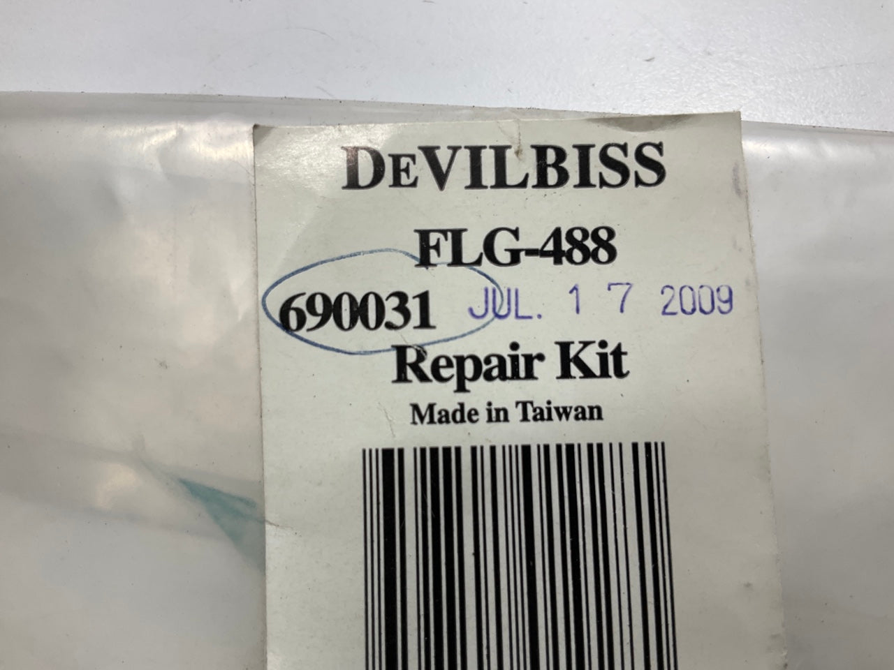 Devilbiss FLG488 / 690031 Repair Kit For FLG-3 Spray Gun