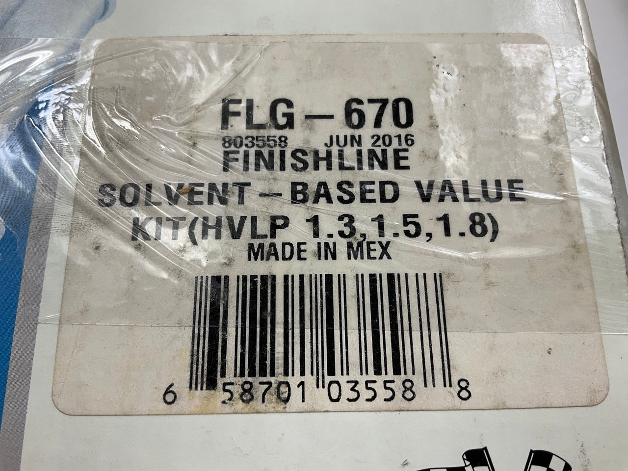 Devilbiss FLG-670 Finishline 4 Solvent HVLP Gravity Feed Paint Gun Kit With Cup