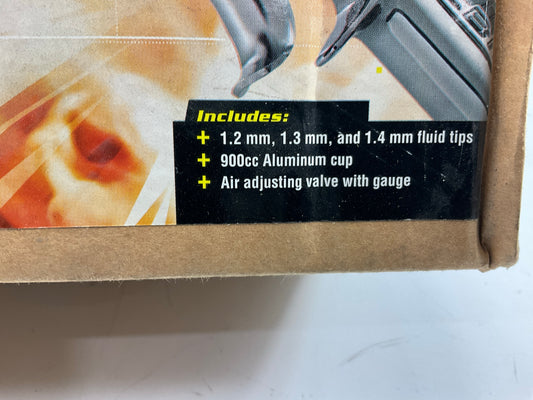 Devilbiss GFG-670 Plus High Efficiency Gravity Feed Paint Spray Gun With Cup