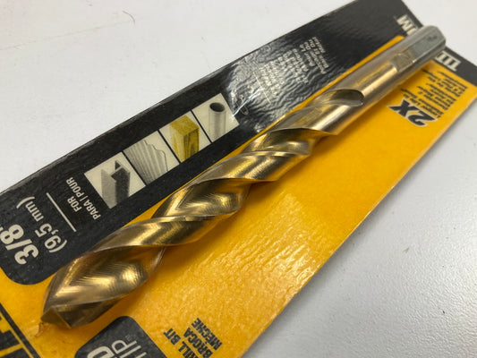 Dewalt DW1324 3/8'' Titanium Coated Split Point Drill Bit, 5-7/8'' Long