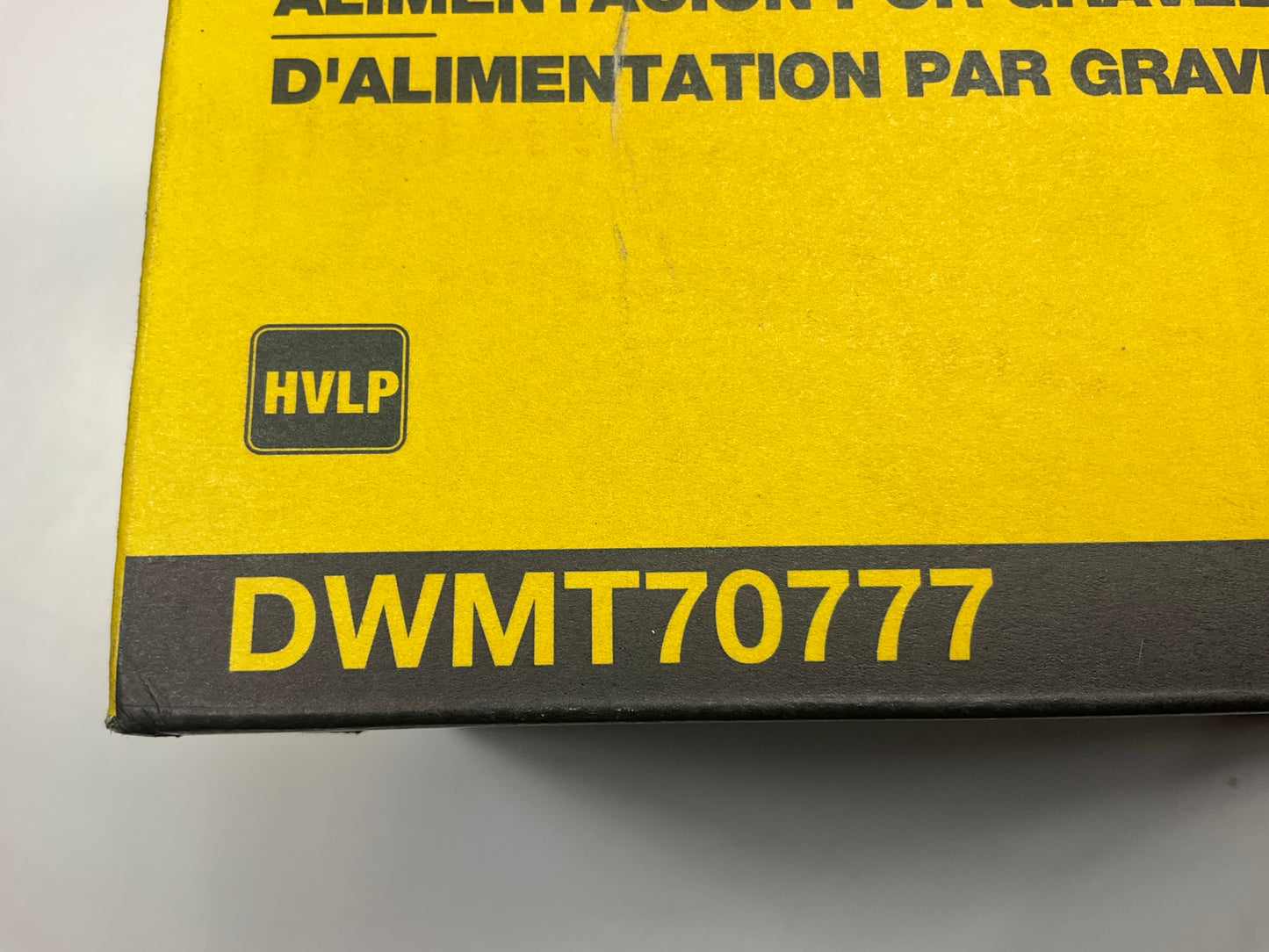 DEWALT DWMT70777 HVLP Spray Gun W/ 600cc Paint Cup, Gravity Feed