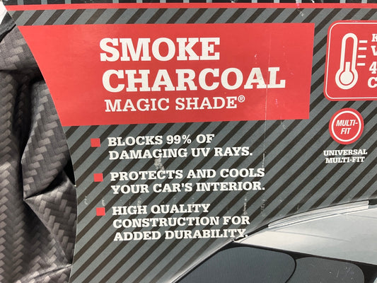Dickies 805973 Smoke Charcoal Color Magic Shade Sun Screen Solar Covers 31''x28''