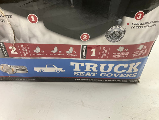 Dickies 806179 Arlington Front & Rear Universal Premium Truck Seat Cover Set