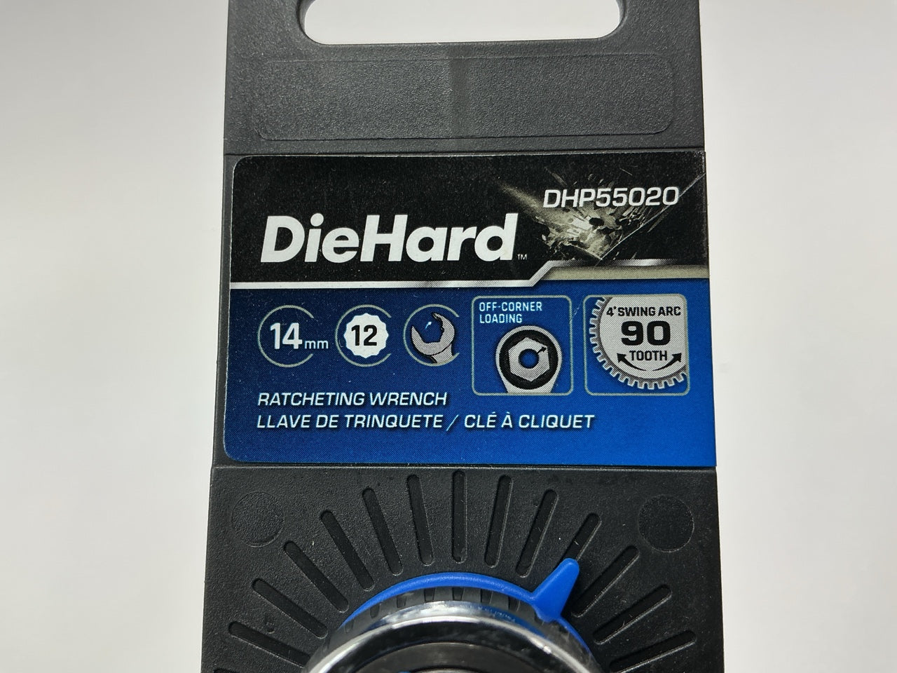 Diehard DHP55020 14mm Ratcheting Wrench, 90-Tooth