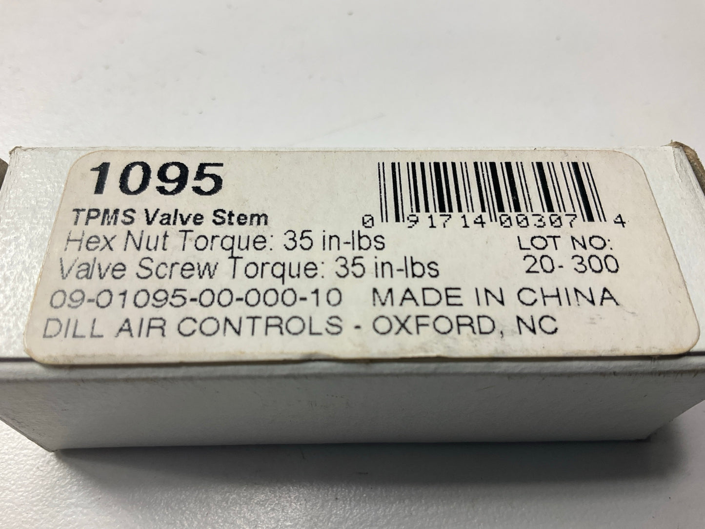 Dill 1095 TPMS Valve Stem