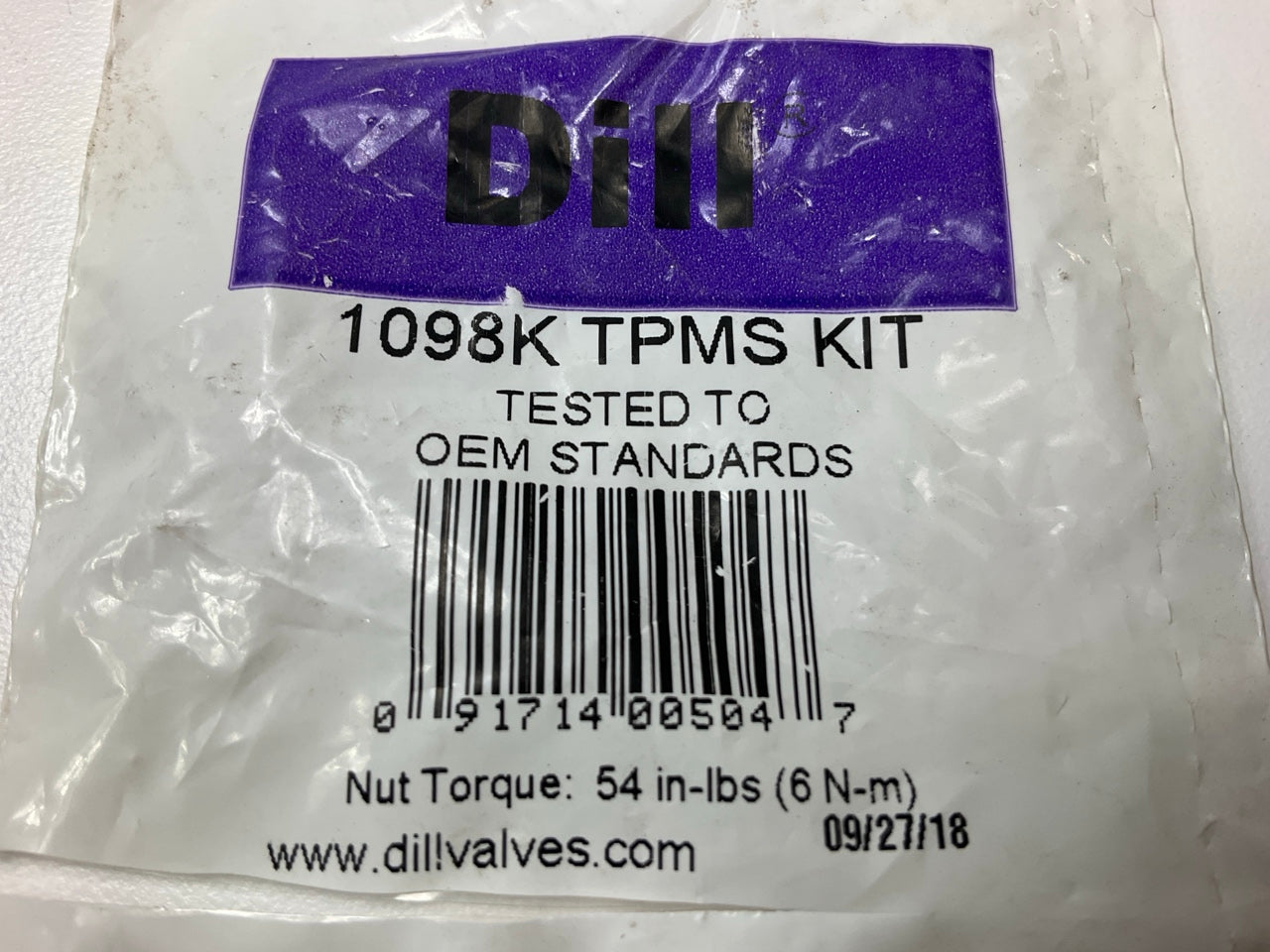Dill 1098K TPMS Tire Pressure Monitor Sensor Service Kit