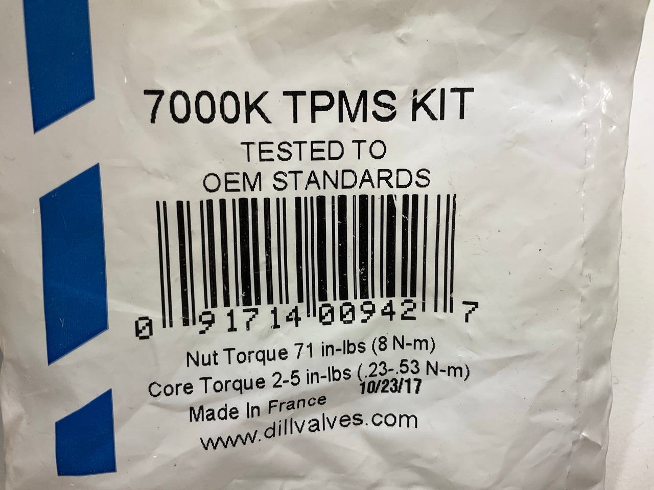 Dill 7000K TPMS Tire Pressure Monitor Sensor Service Kit