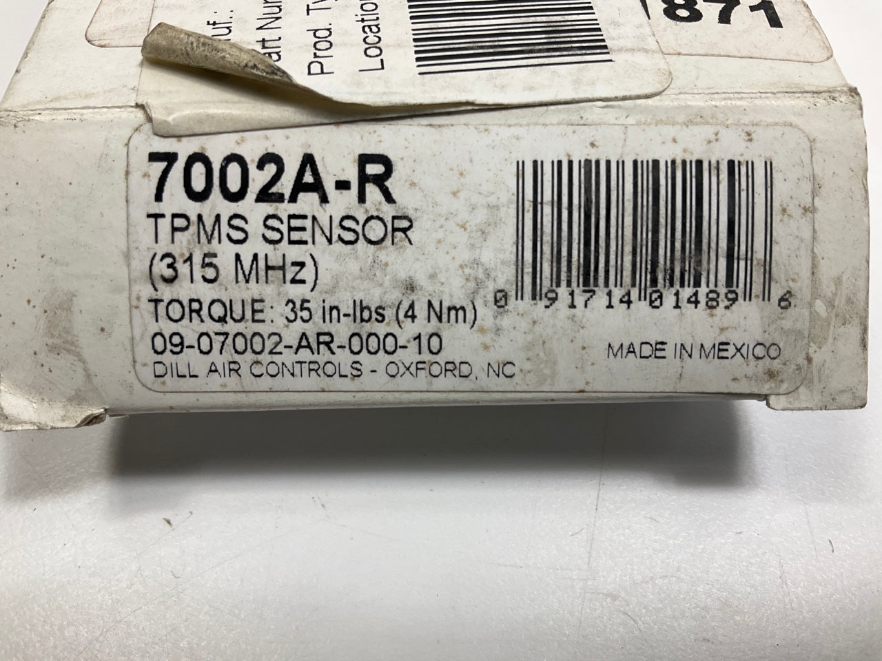 (4) Dill 7002A-R TPMS Tire Pressure Monitor Sensors