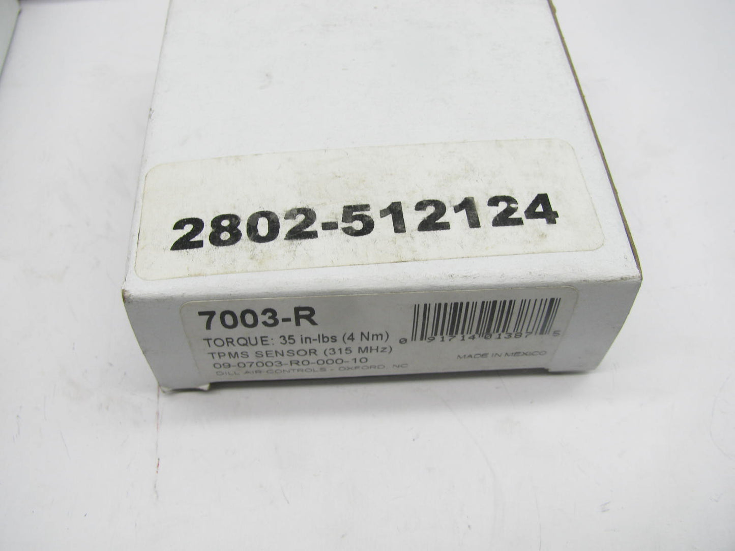 (4) Dill 7003-R TPMS Tire Pressure Monitor Sensors