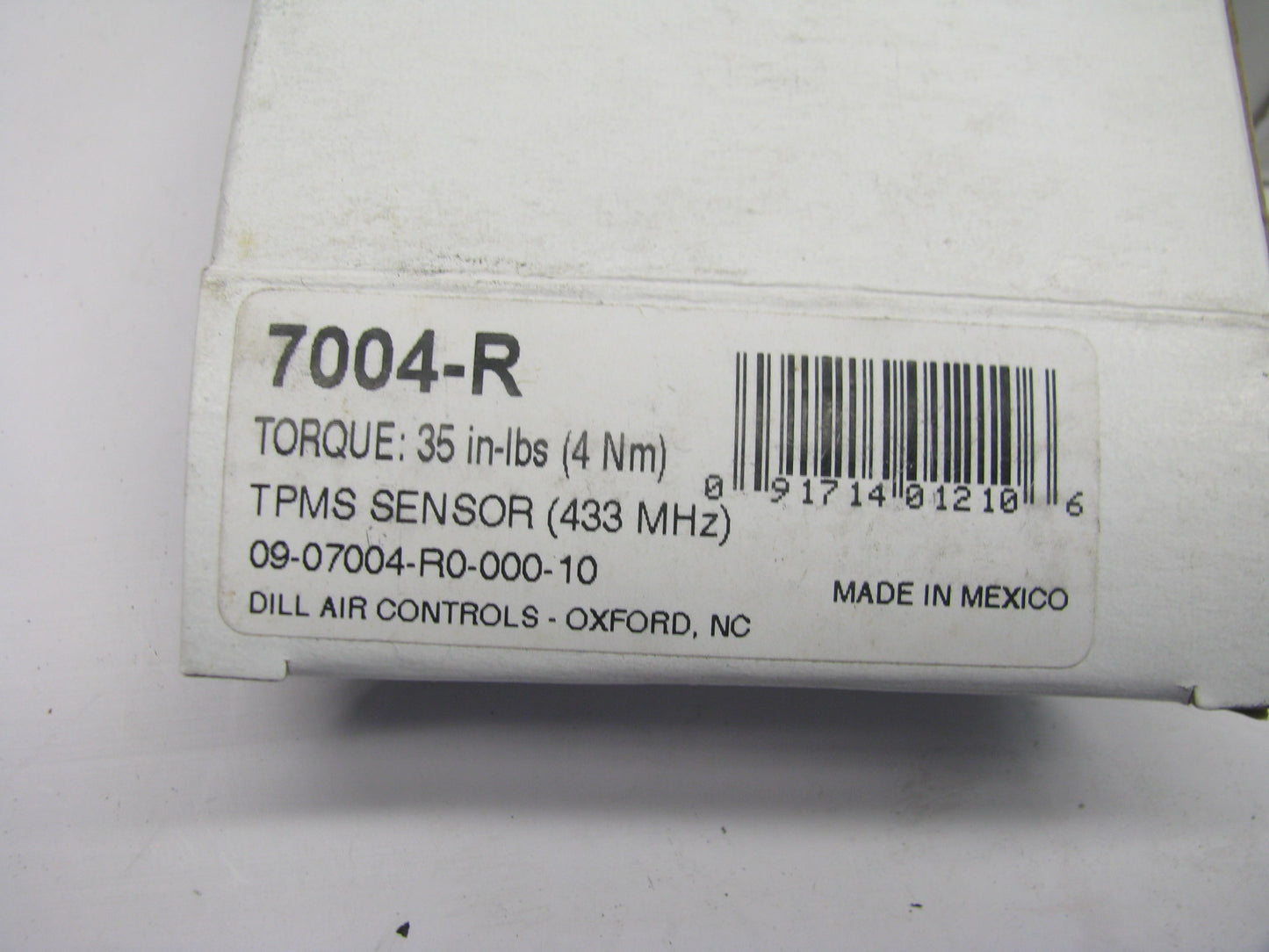 (4) Dill 7004-R TPMS Tire Pressure Monitor Sensors