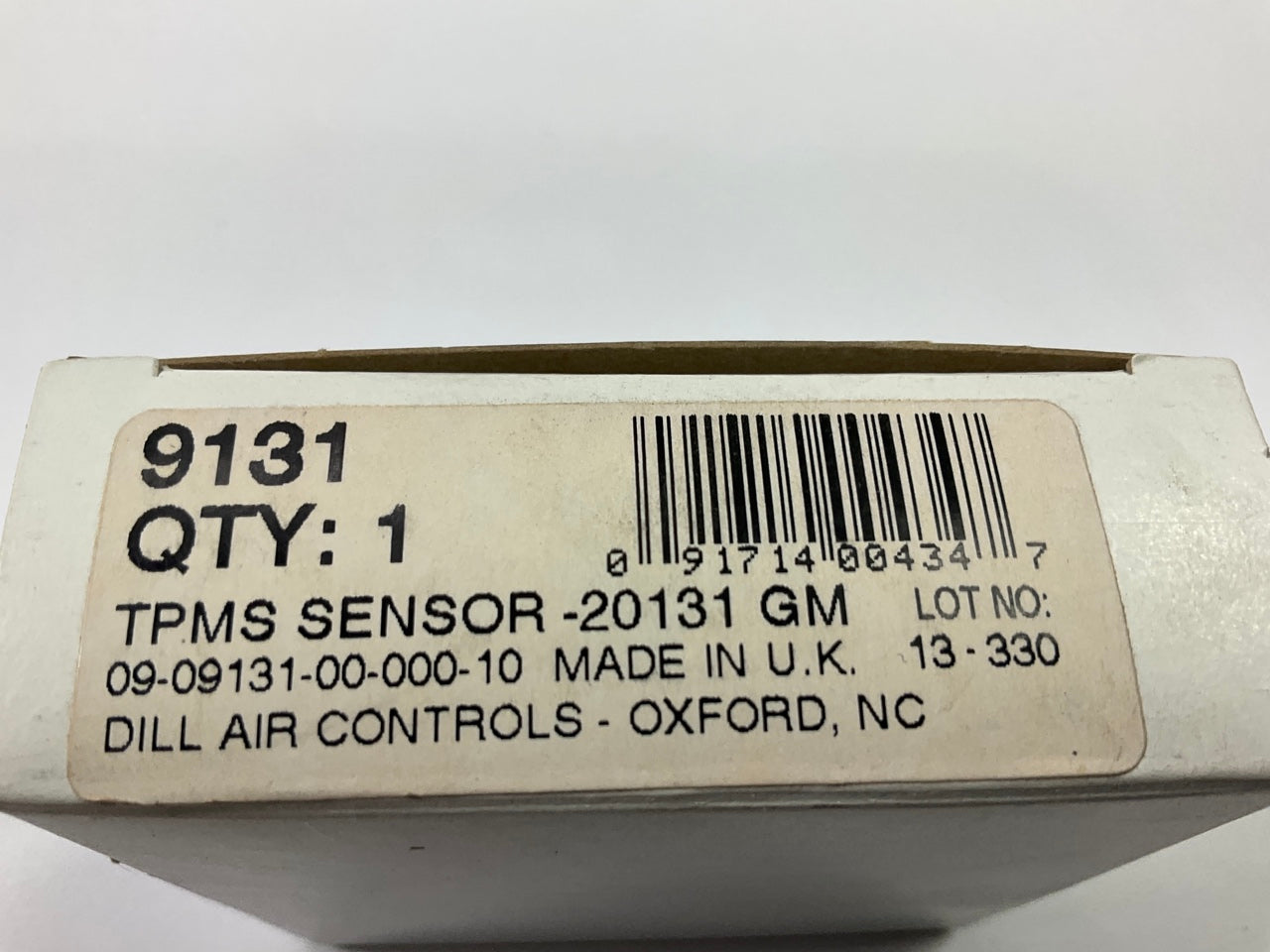 Dill 9131 TPMS Tire Pressure Monitor Sensor