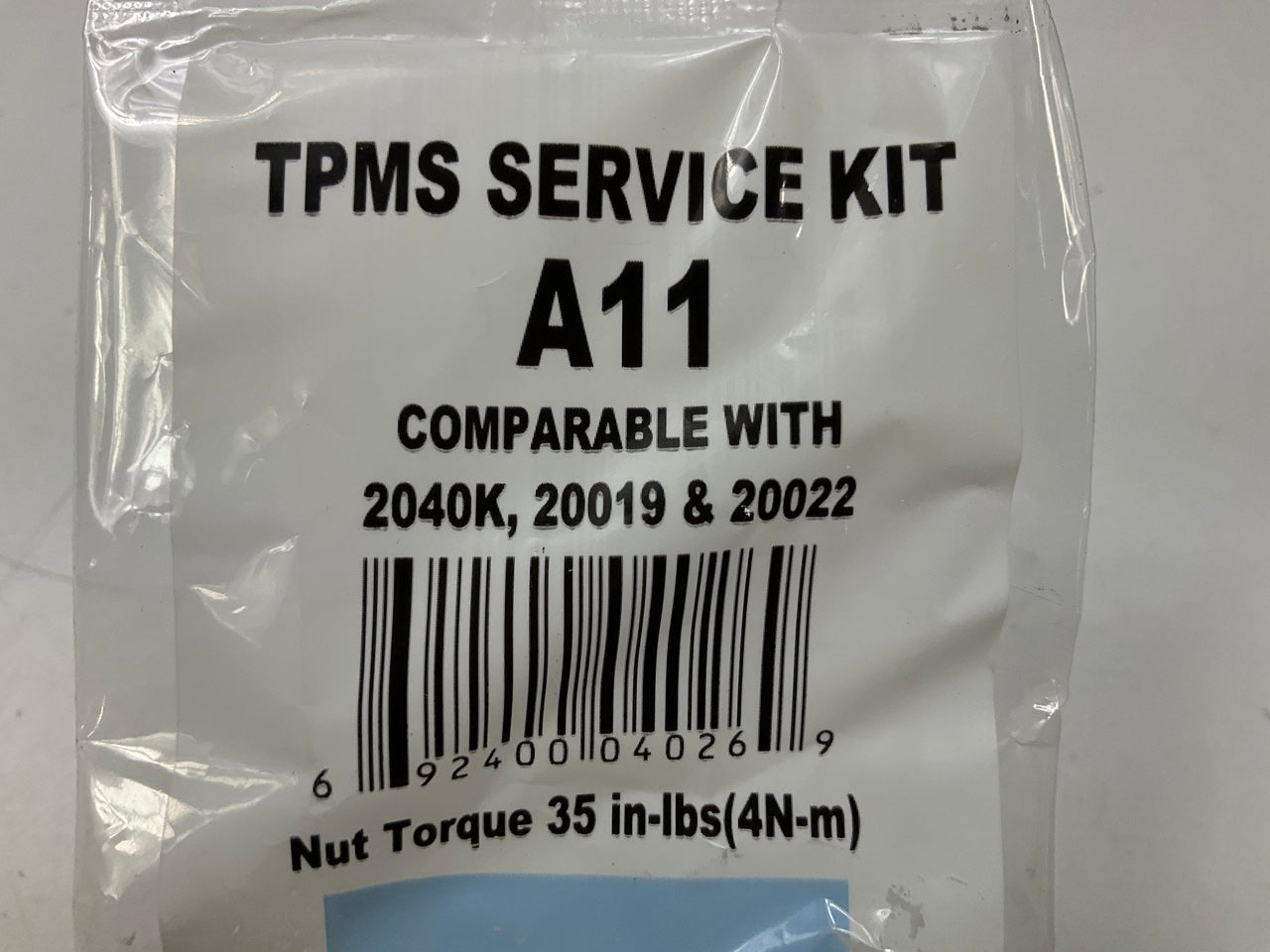 (4) Dill A11 TPMS Tire Pressure Monitor Sensor Service Kits