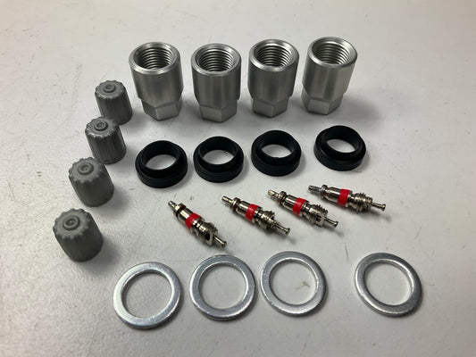 (4) Dill A6 TPMS Tire Sensor Service Kit, With Valve Core