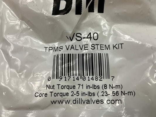 Dill VS-40 TPMS Tire Pressure Monitor Sensor Valve Stem